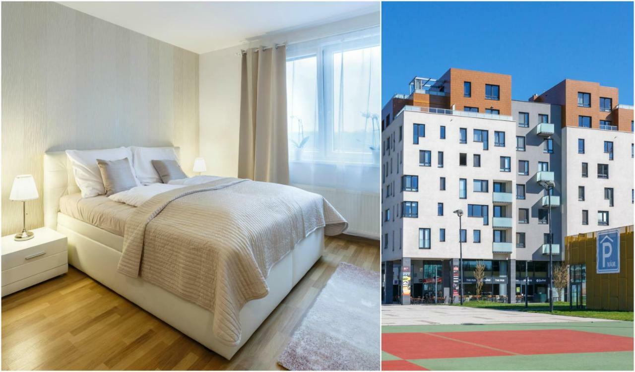 Golden Apartments Rezidence Nova Karolina Ostrava Kültér fotó